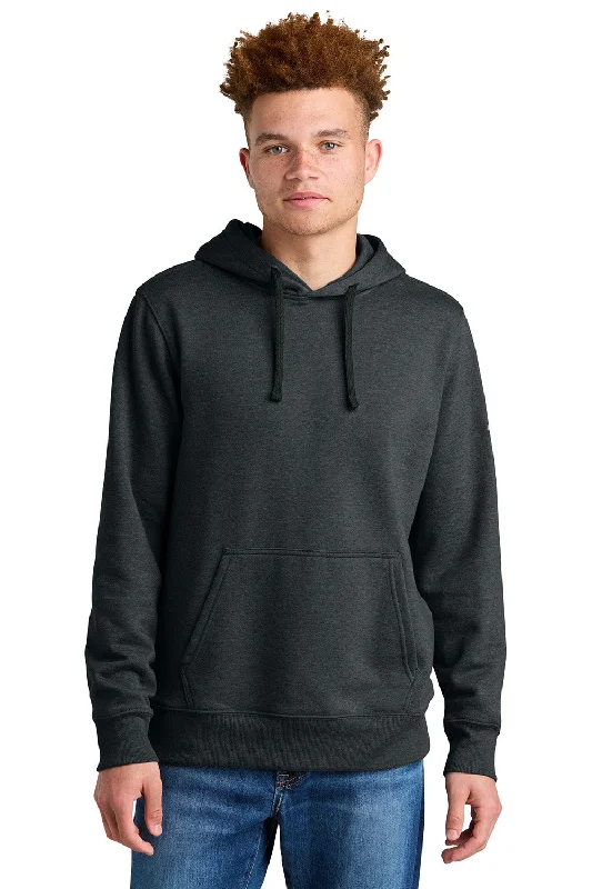 Men's gym-ready training hoodie-The North Face Mens Hooded Sweatshirt Hoodie w/ Pouch Pocket - Heather Black - New