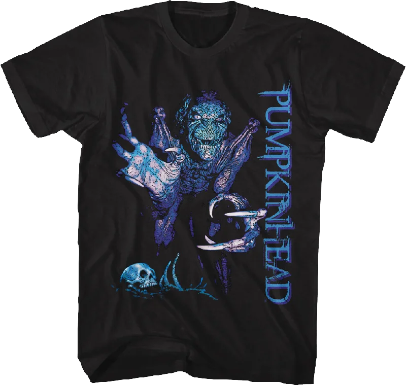 Men's moisture-wicking athletic t-shirt-Out Of The Darkness Pumpkinhead T-Shirt