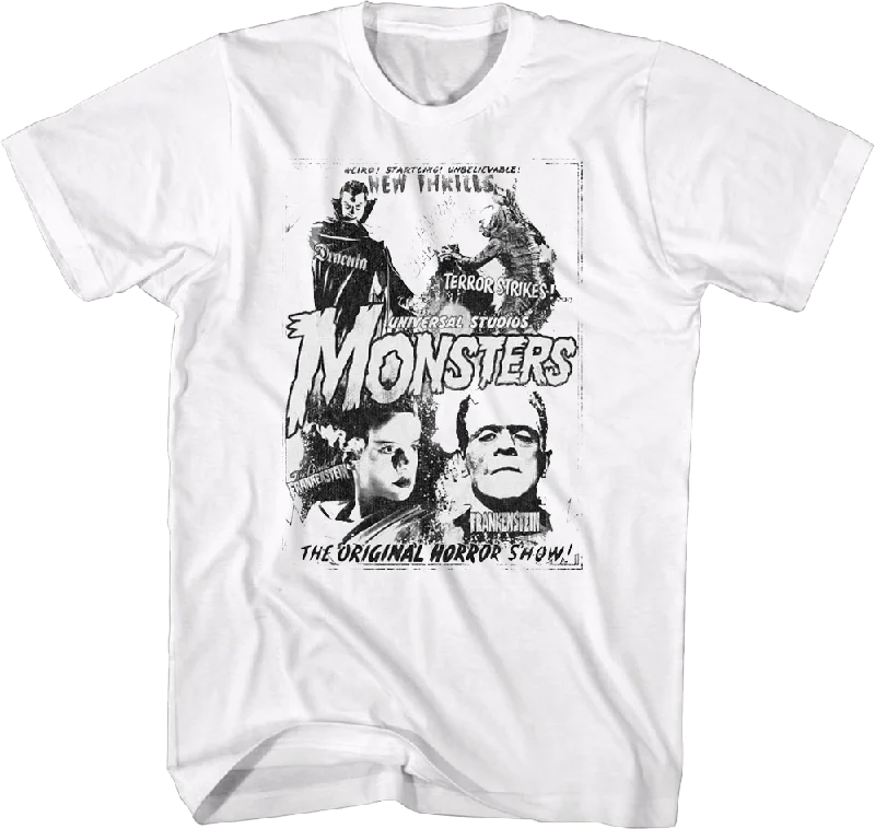 Men's ultra-light t-shirt-New Thrills Universal Monsters T-Shirt