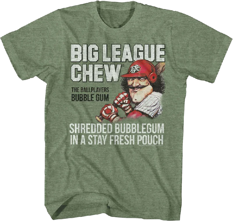 Men's beachwear t-shirt-The Ballplayers Bubble Gum Big League Chew T-Shirt