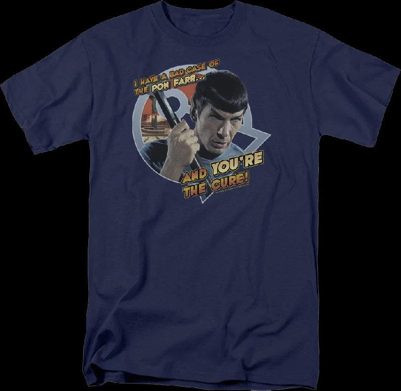 Men's summer casual t-shirt-A Bad Case Of Pon Farr Star Trek T-Shirt