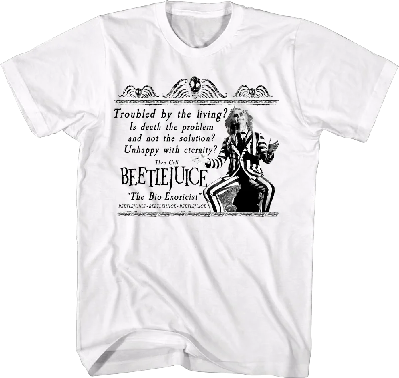 Men's artistic print t-shirt-The Bio-Exorcist Beetlejuice T-Shirt