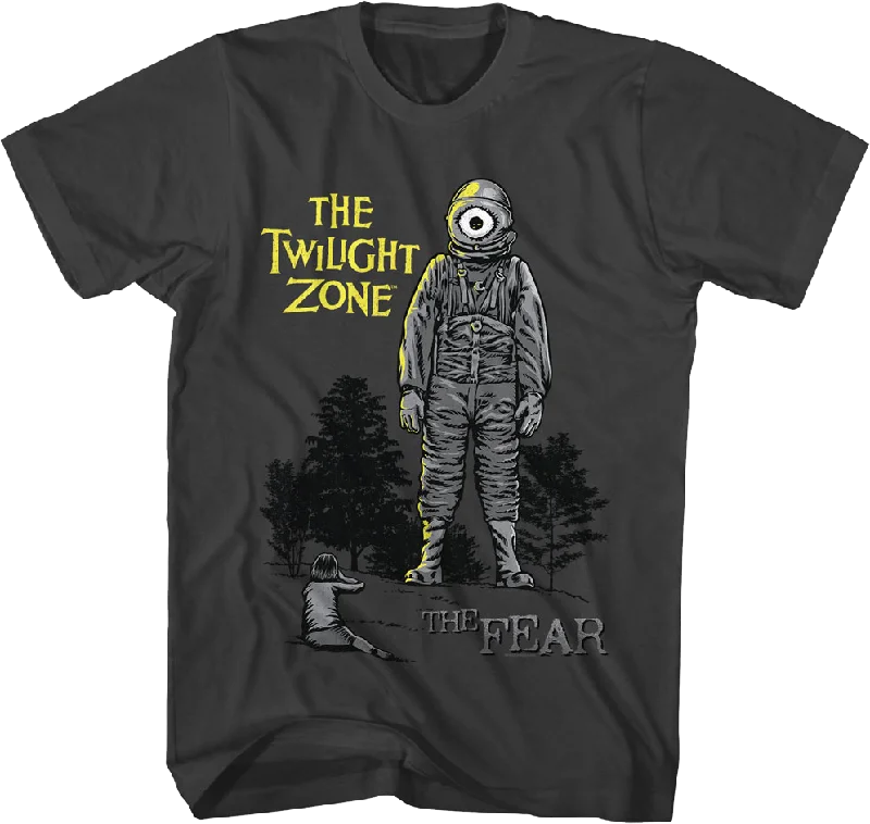 Men's workout fit t-shirt-The Fear Twilight Zone T-Shirt