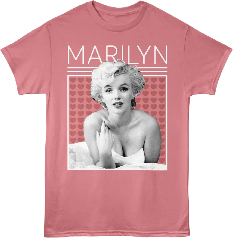 Men's workout fit t-shirt-Much Love Marilyn Monroe T-Shirt