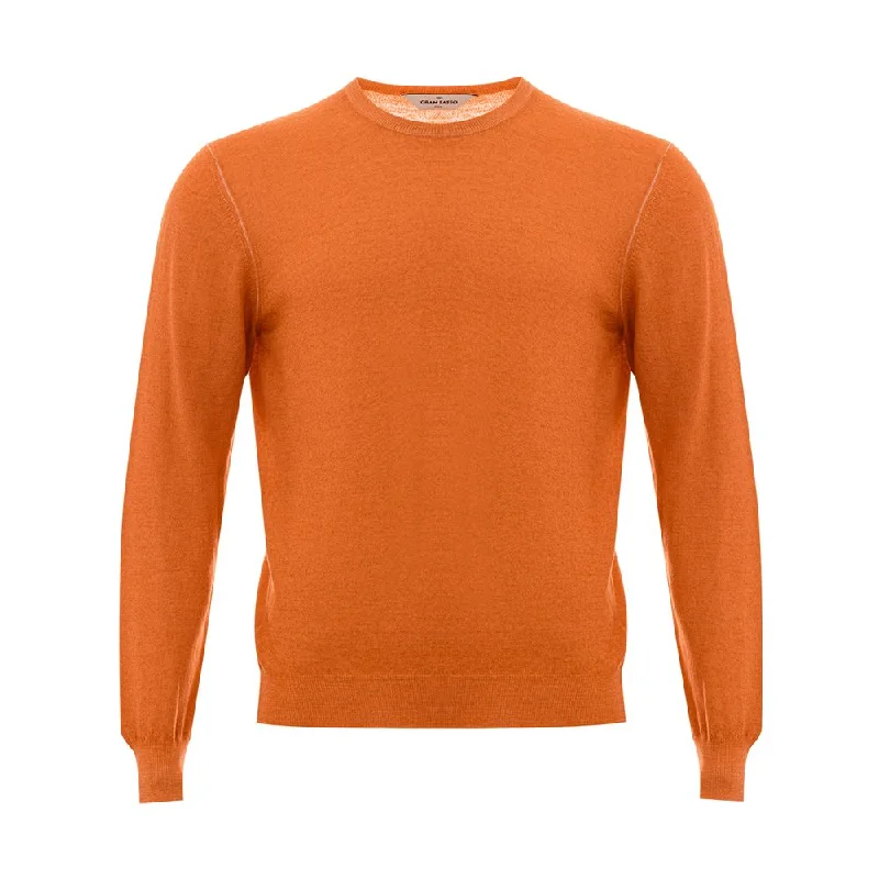 Men's timeless sweater-Gran Sasso Wool Men's Sweater