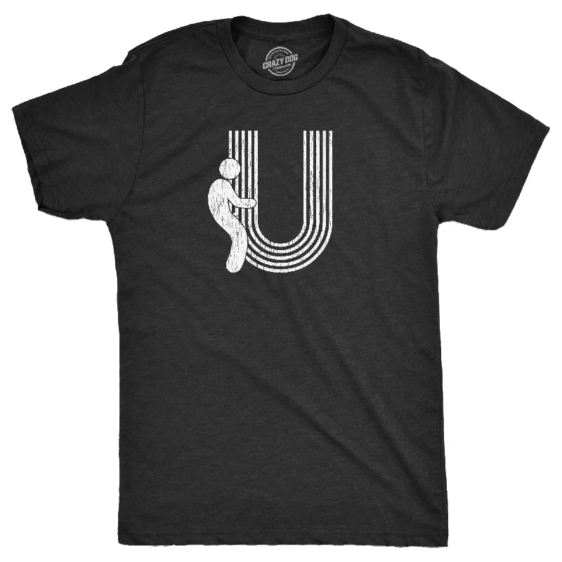 Men's classic casual t-shirt-Fuck U Men's T Shirt