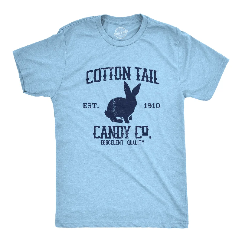 Men's summer casual t-shirt-Cotton Tail Candy Co Men's T Shirt