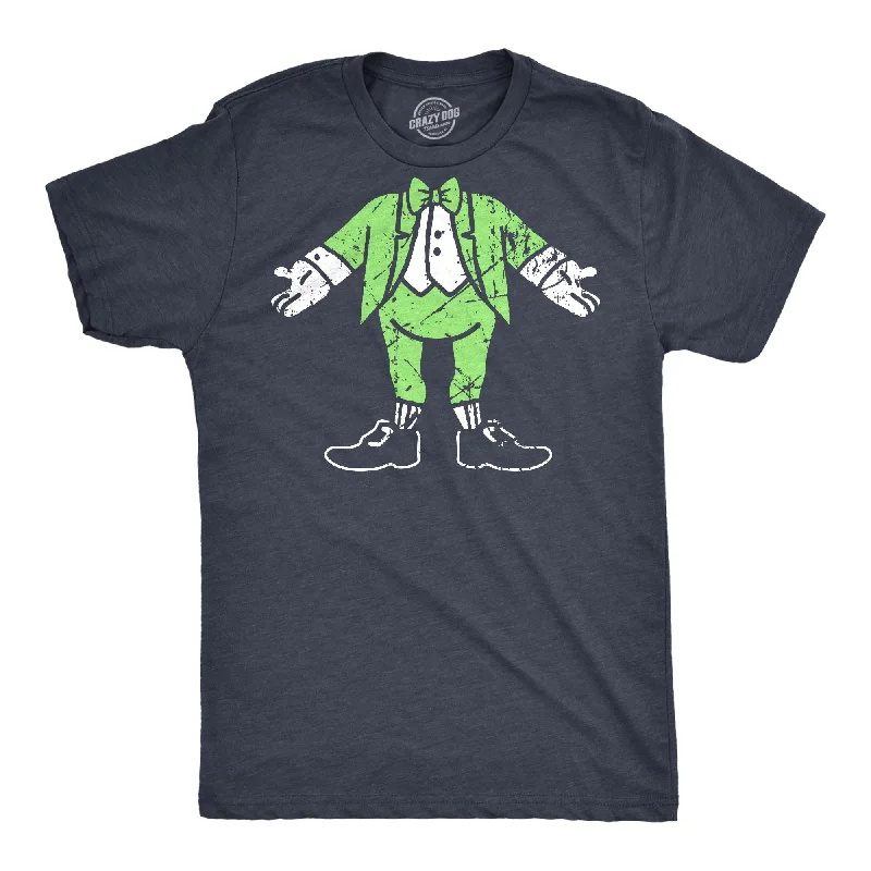 Men's beachwear t-shirt-Leprechaun Body Men's T Shirt