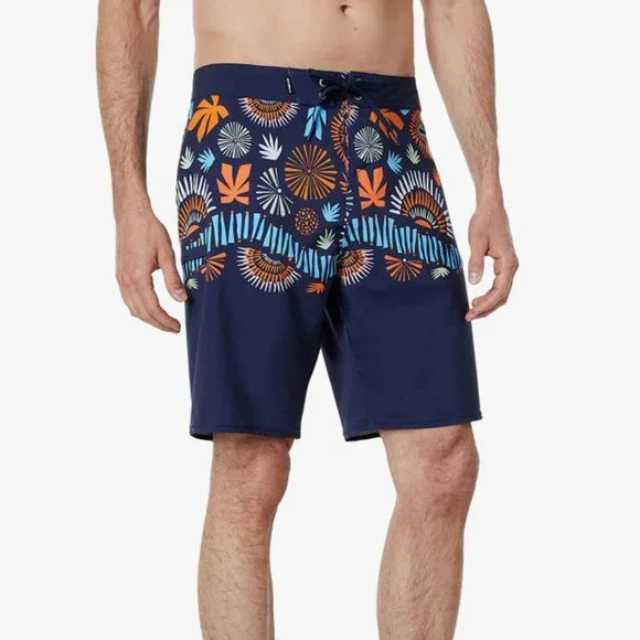 Men's sustainable workout shorts-O'Neill Hyperfreak Heist Print Short