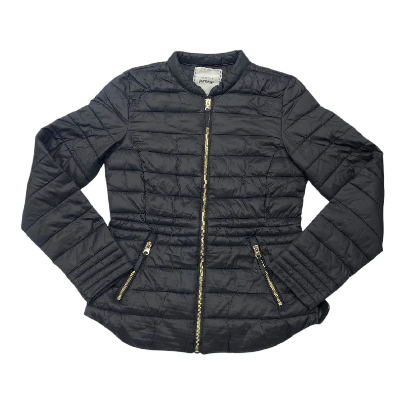 Men's eco-conscious camping jacket-Jacket Puffer & Quilted By Collection Pimkie In Black, Size: Xs