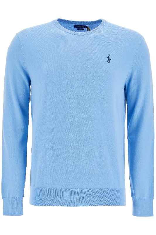 Men's waterproof sweater-Polo Ralph Lauren Men's Slim Fit Cotton Sweater