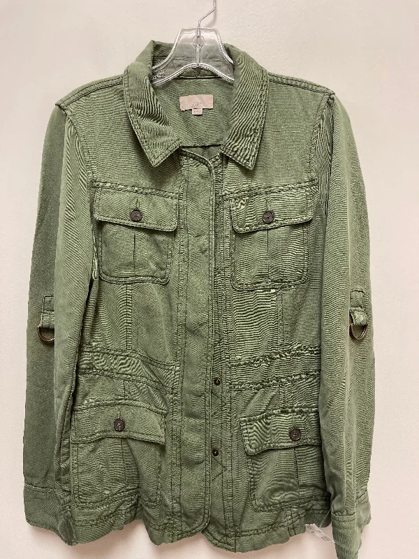 Men's summer travel coat-Jacket Other By Loft In Green, Size: S