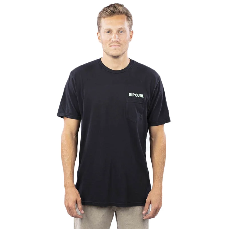 Men's sustainable fashion t-shirt-Surf Revival Pocket Heritage S/S T-Shirt (Past Season)