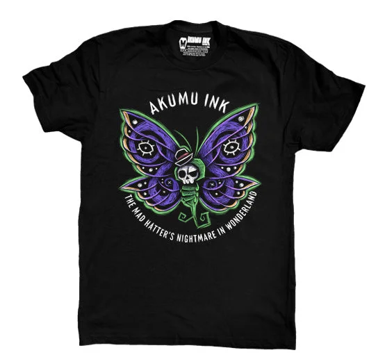 Men's modern gym shirt-Butterfly in Wonderland Men Tshirt