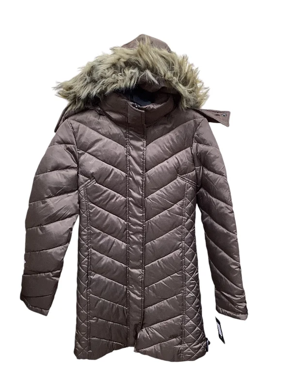 Men's adventure-ready quilted jacket-Jacket Puffer & Quilted By Kenneth Cole In Brown, Size: Xxs