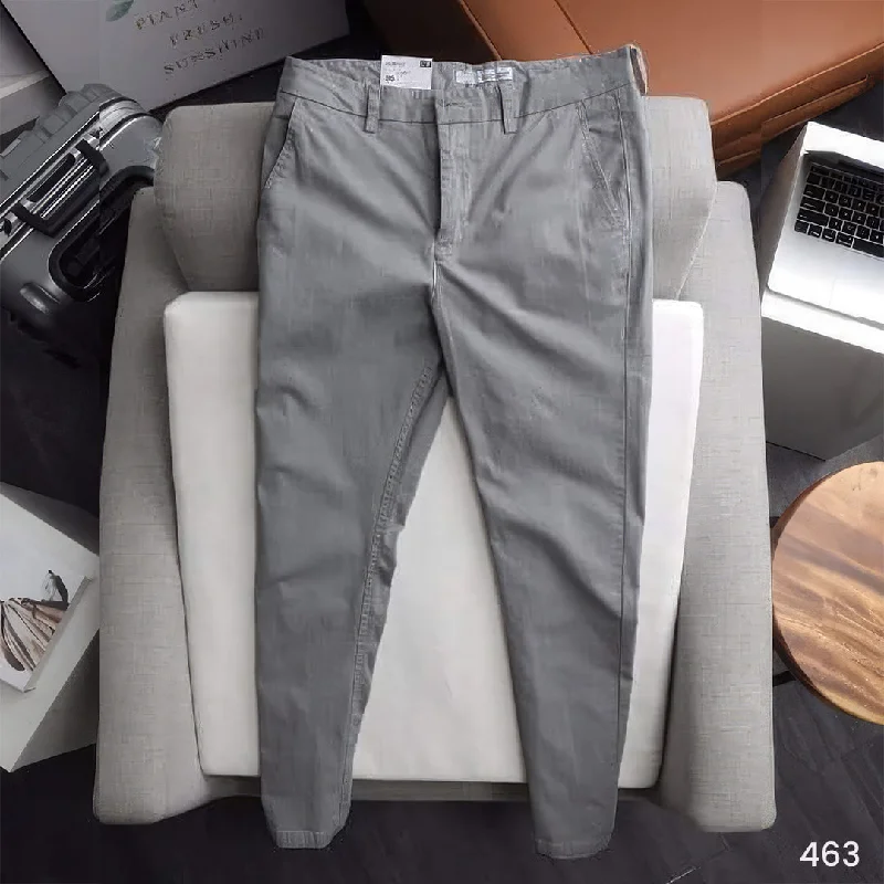 mens everyday pants-Chino Pants Grey - 463