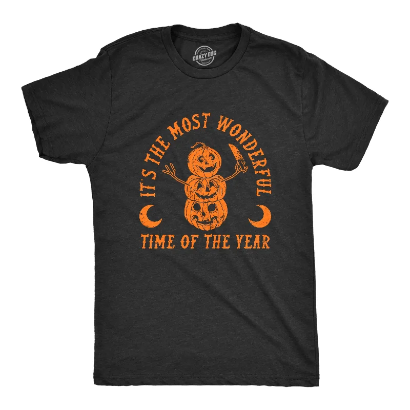 Men's yoga wear t-shirt-Its The Most Wonderful Time Of The Year Men's T Shirt