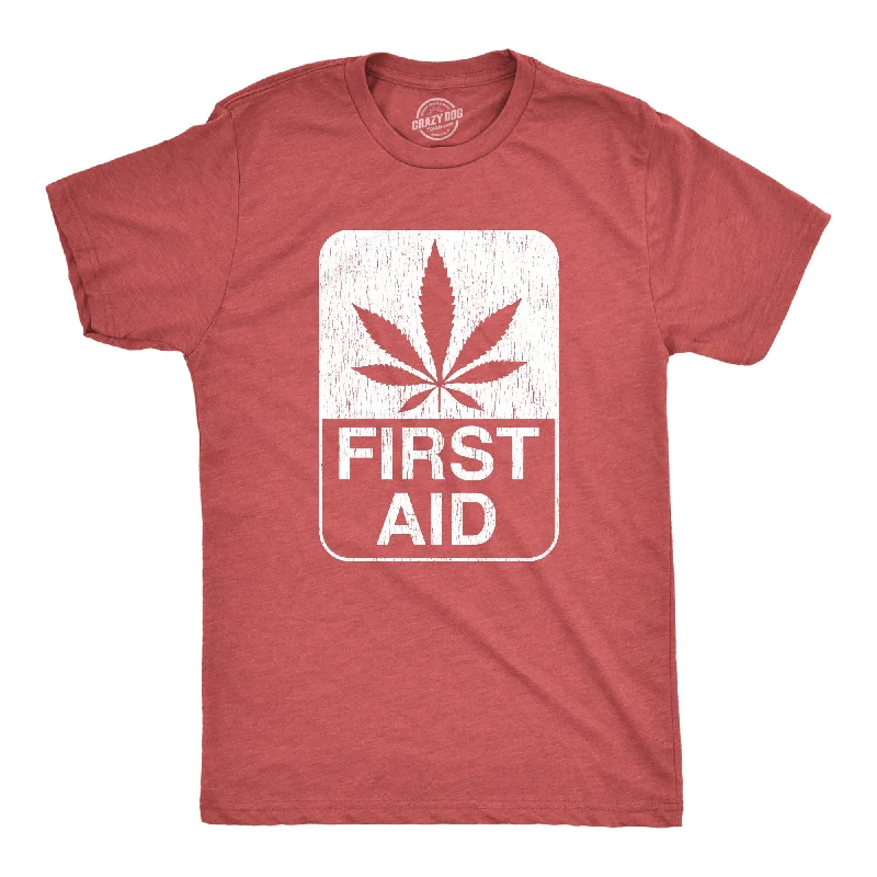 Men's beachwear t-shirt-First Aid Men's T Shirt