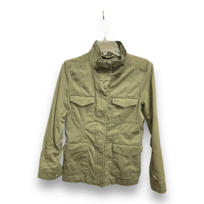 Men's relaxed fit varsity jacket-Jacket Utility By Banana Republic In Green, Size: S