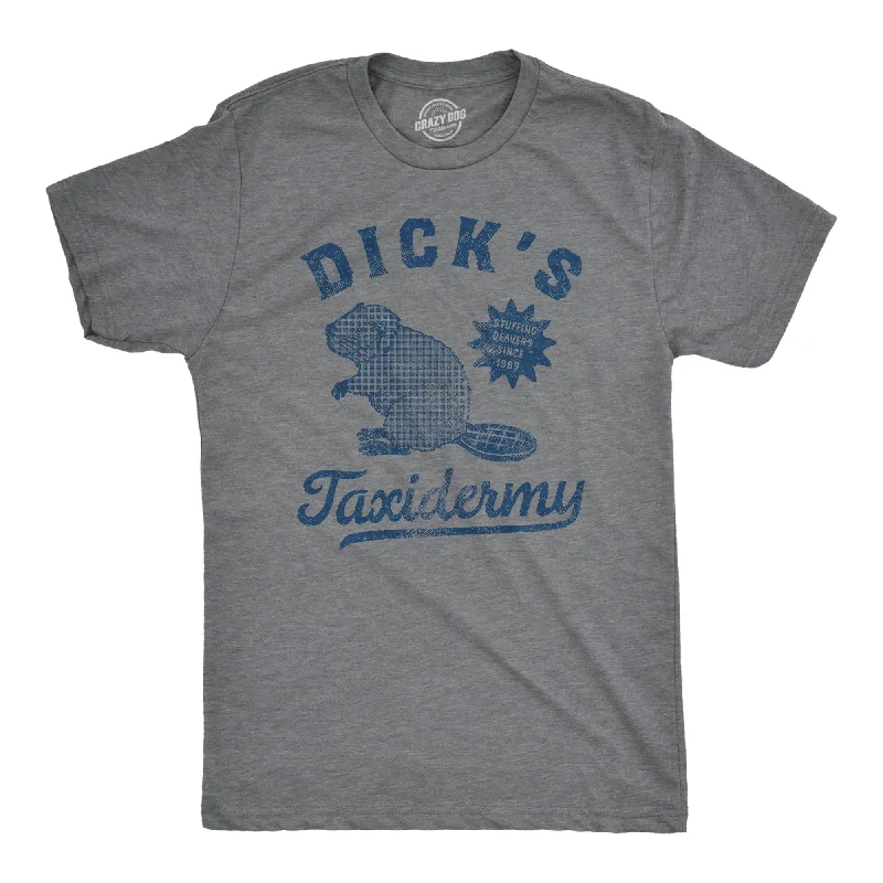 Men's ultra-light t-shirt-Dicks Taxidermy Men's T Shirt