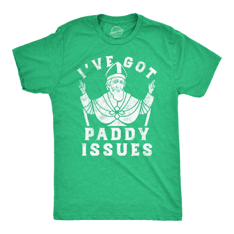 Men's ultra-light t-shirt-Ive Got Paddy Issues Men's T Shirt