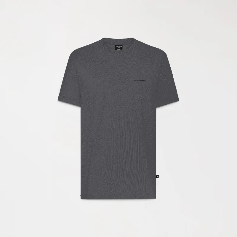 Men's casual comfort t-shirt-GREENHILL T-SHIRT MEN BLACK OYSTER