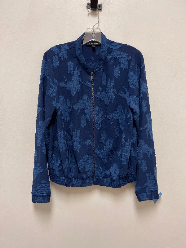 Men's performance bomber jacket-Jacket Other By Fred David In Blue, Size: M