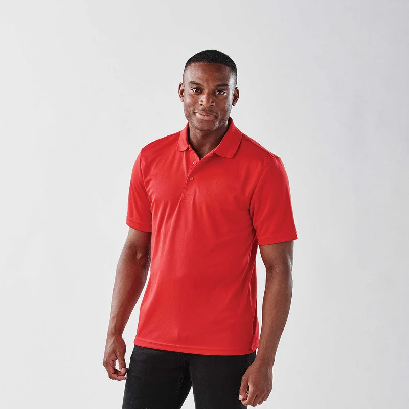 Men's sustainable travel wear polo shirt-Men's Eclipse H2X-DRY® Pique Polo - PG-1