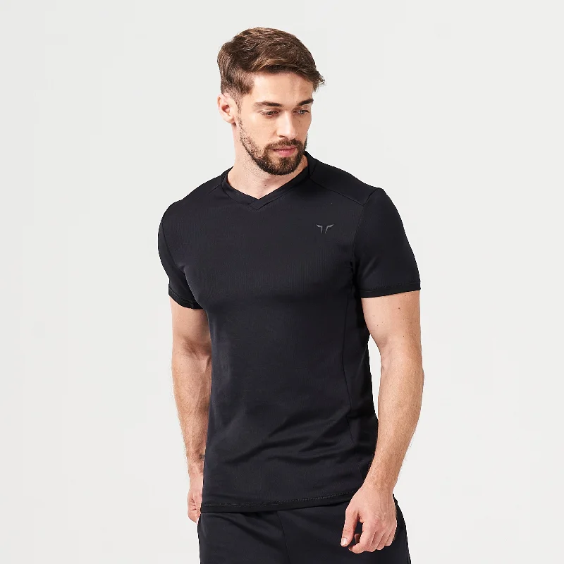 Men's summer casual t-shirt-Summerlite Tee - Black