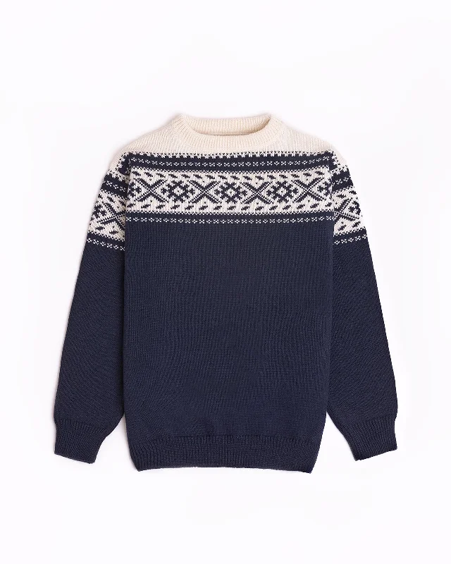 Men's camping sweater-Olav men's round neck sweater