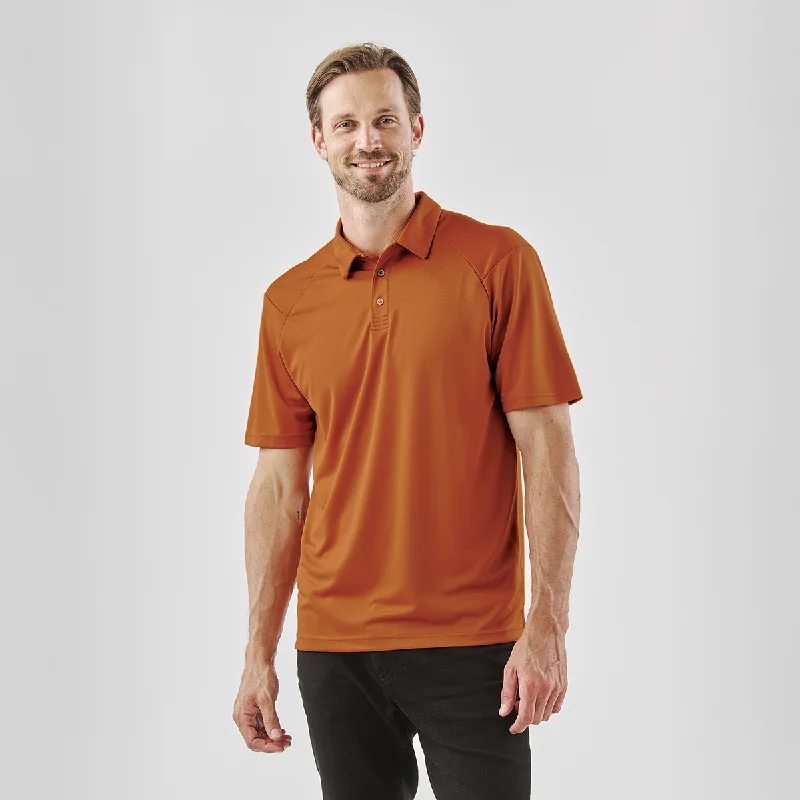 Men's non-iron casual wear polo shirt-Men's Milano Sports Polo - PMT-1