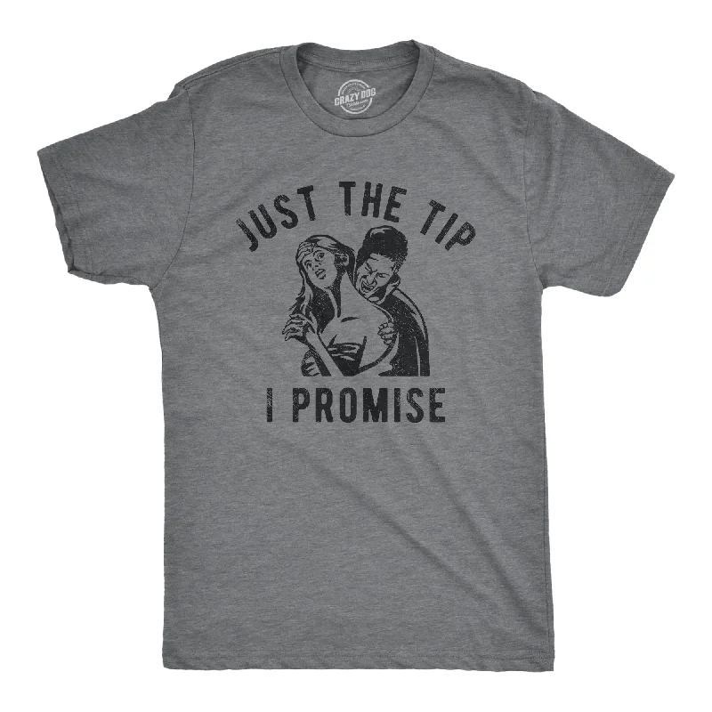 Men's workout fit t-shirt-Just The Tip I Promise Men's T Shirt