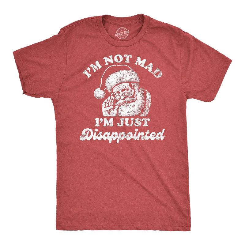 Men's eco-blend t-shirt-Im Not Mad Im Just Dissappointed Santa Men's T Shirt