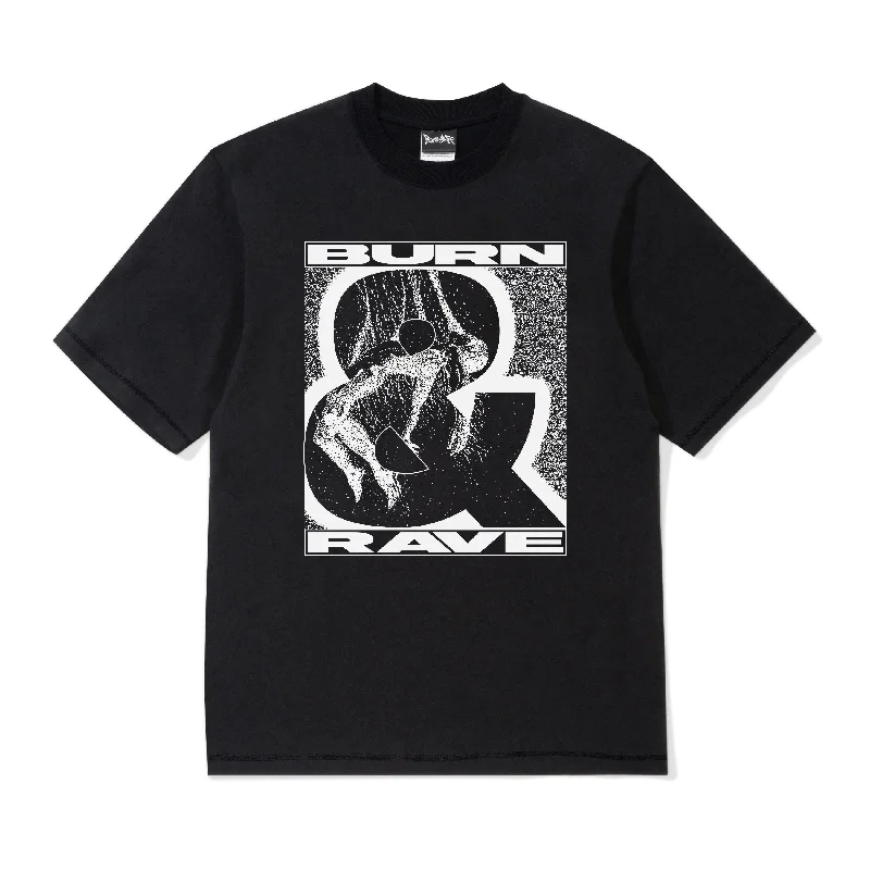 Men's artistic print t-shirt-Drift T-shirt - Black