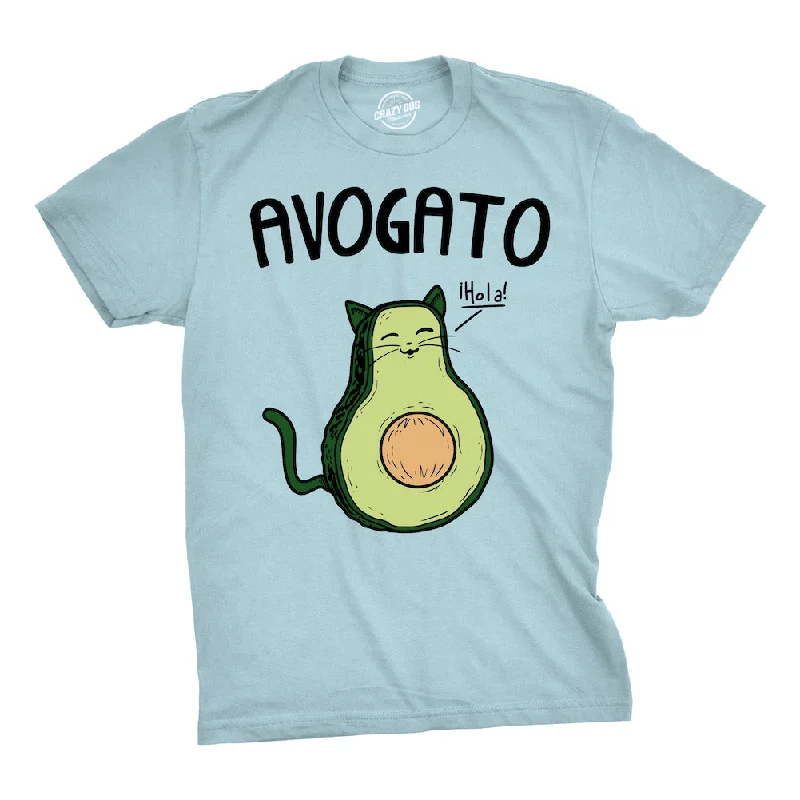 Men's beachwear t-shirt-Avogato Men's T Shirt