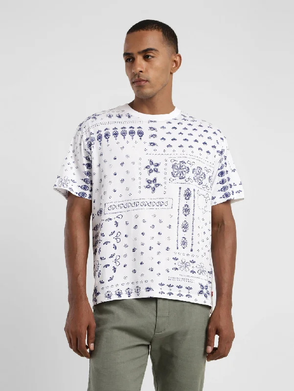 Men's summer casual t-shirt-Men's All Over Print Crew Neck T-Shirt