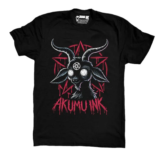 Men's gym-ready office wear shirt-Baphomet's Ascension Men Tshirt