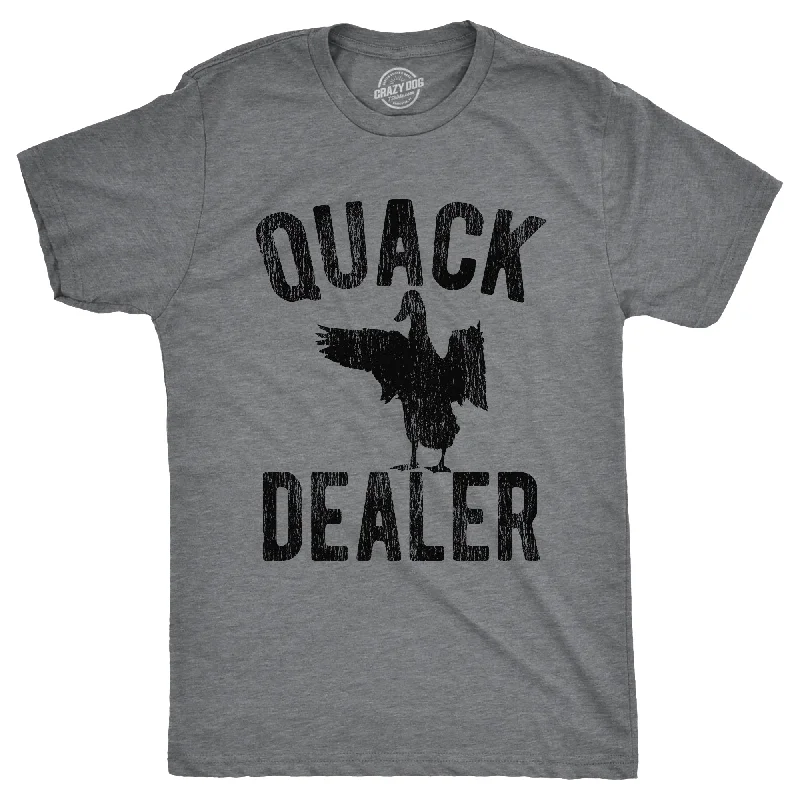 Men's relaxed weekend t-shirt-Quack Dealer Men's T Shirt