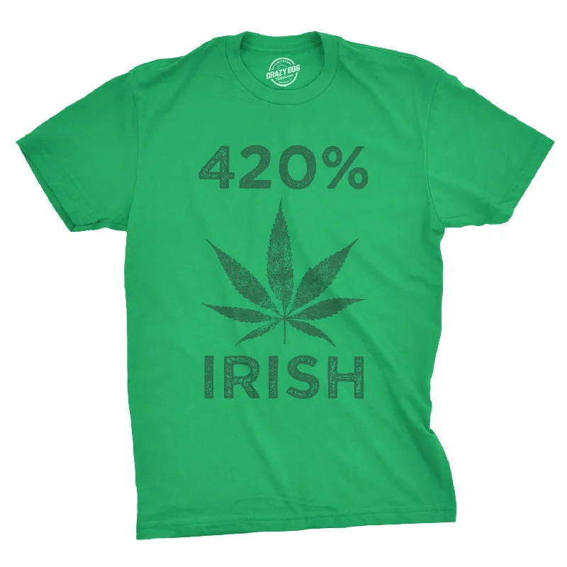 Men's beachwear t-shirt-420% Irish Men's T Shirt