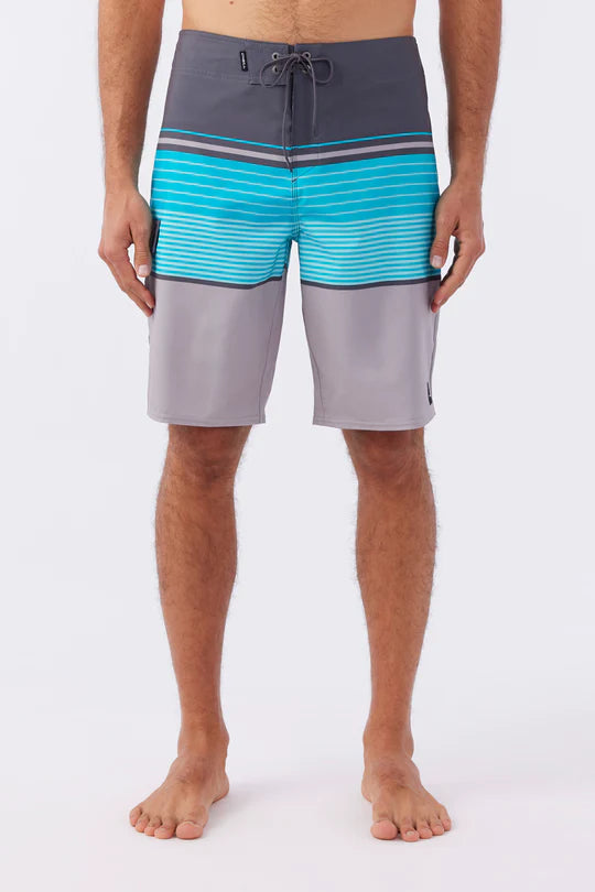 Men's versatile gym shorts-O'Neill Lennox Stripe 21