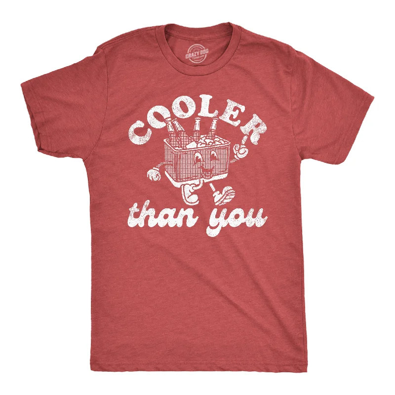 Men's beachwear t-shirt-Cooler Than You Men's T Shirt