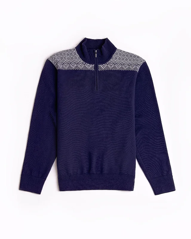 Men's construction sweater-Kaarma men's merino sweater