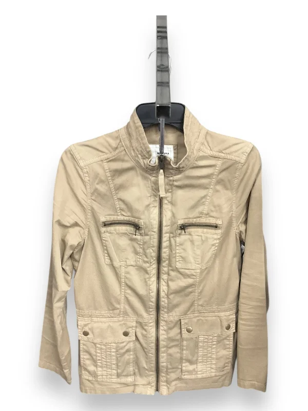 Men's relaxed fit softshell jacket-Jacket Utility By Sonoma In Tan, Size: M