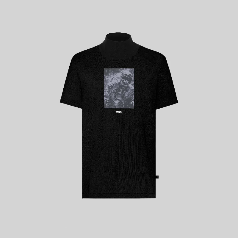 Men's weather-proof t-shirt-MULSANNE  T-SHIRT BLACK