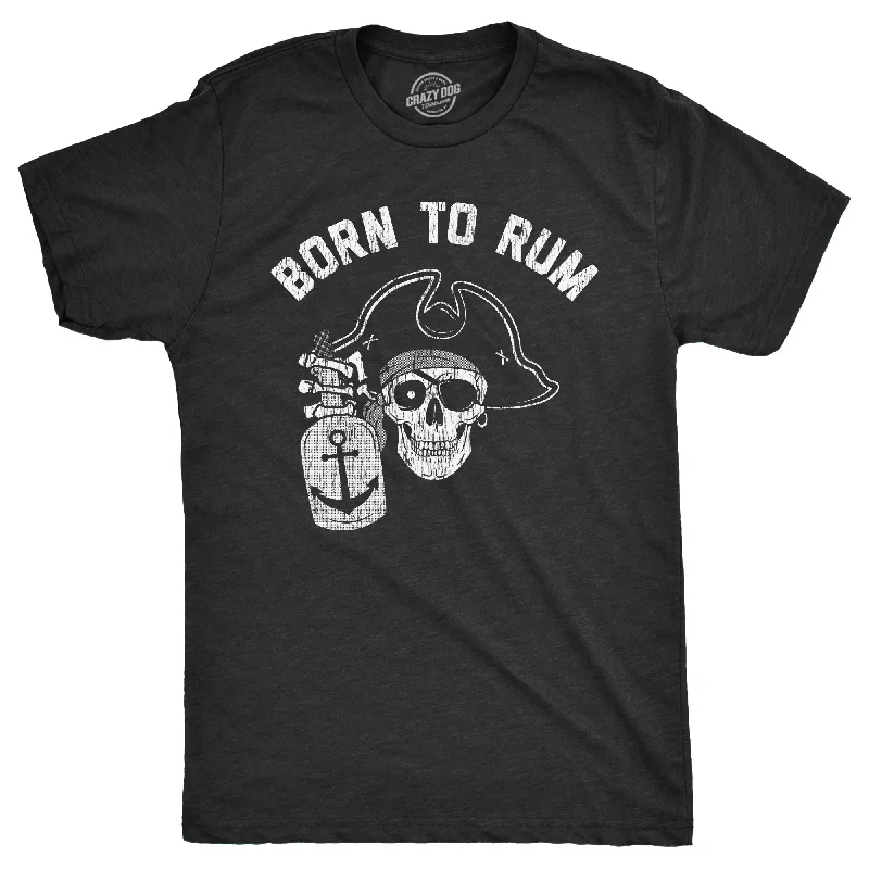 Men's ultra-light t-shirt-Born To Rum Men's T Shirt