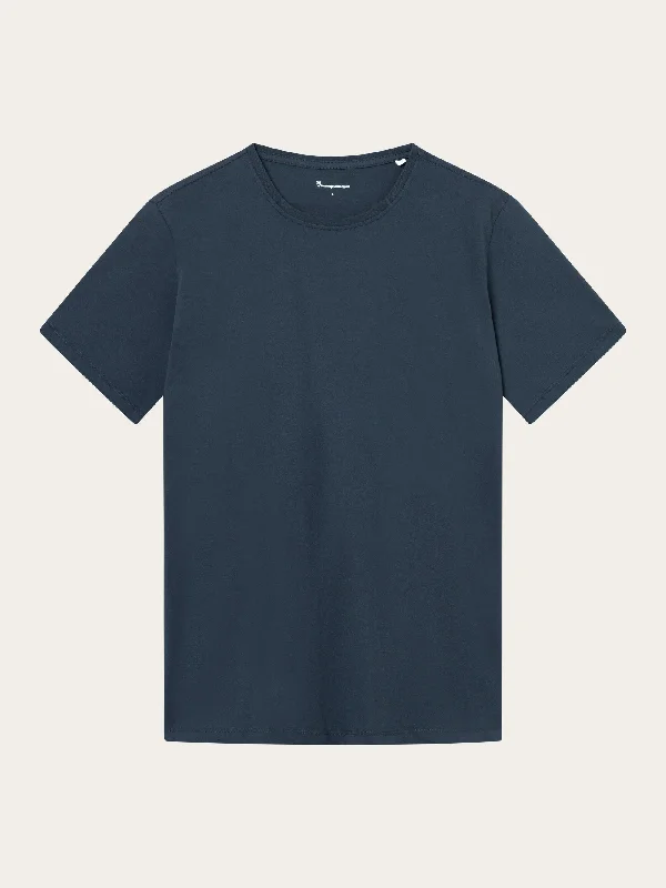 Men's versatile casual t-shirt-Regular fit Basic tee - Total Eclipse