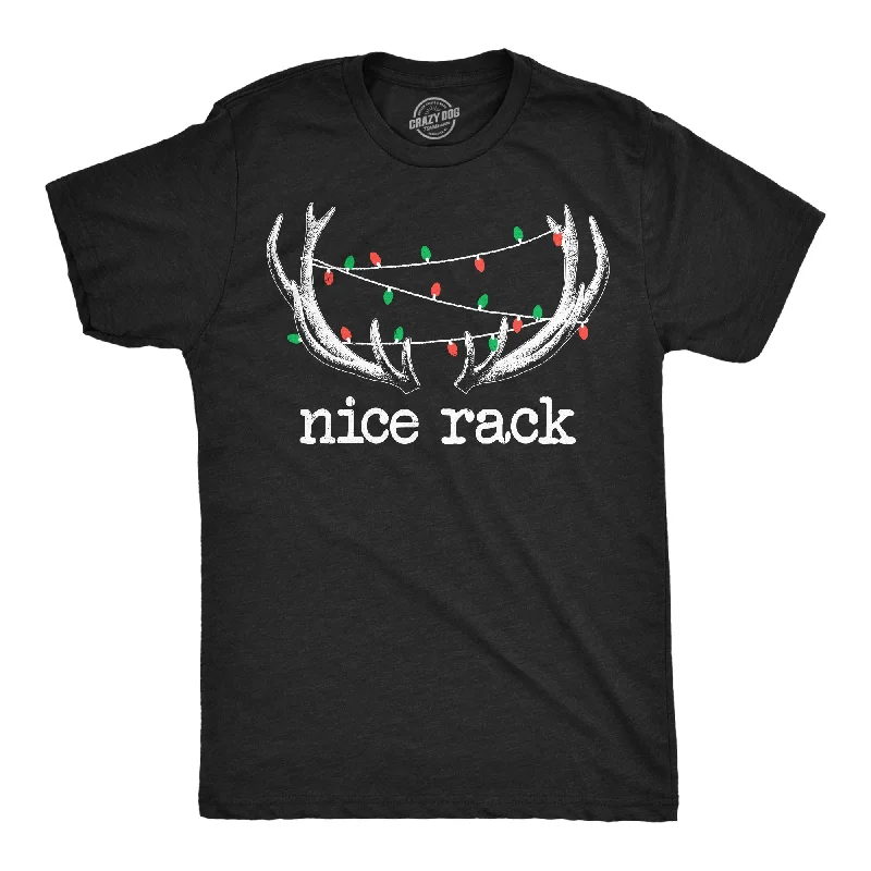 Men's workout fit t-shirt-Nice Rack Men's T Shirt