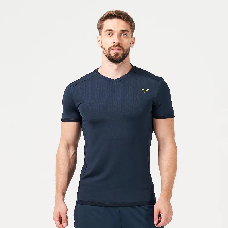 Men's workout fit t-shirt-Summerlite Tee - Navy