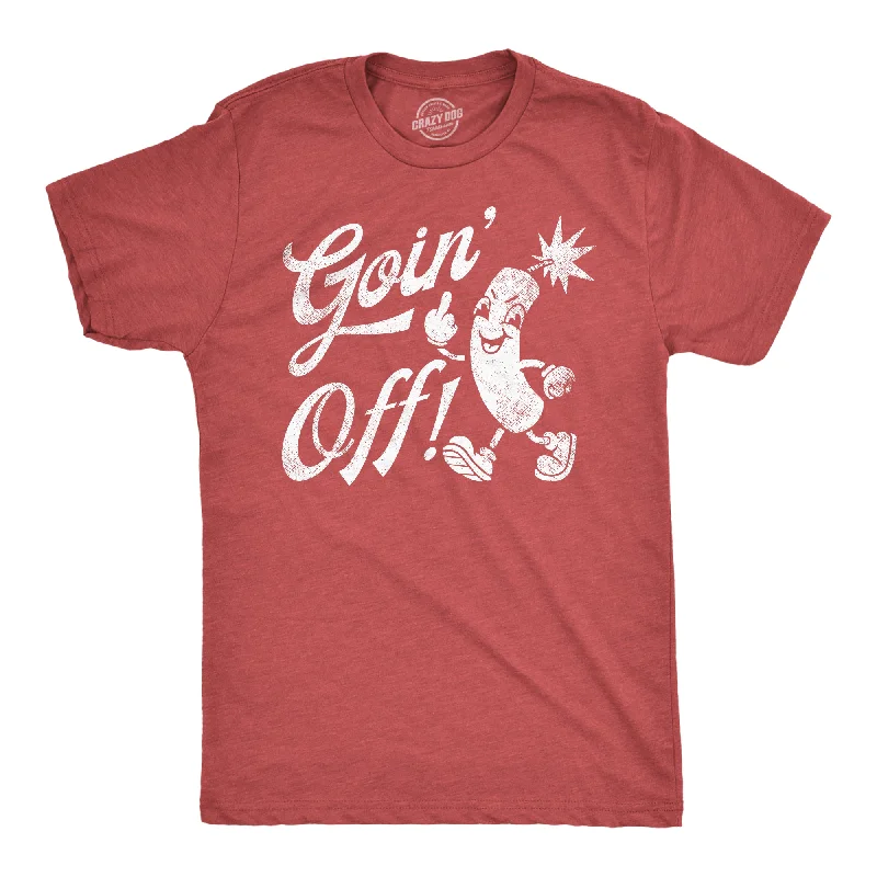 Men's relaxed weekend t-shirt-Goin Off Men's T Shirt