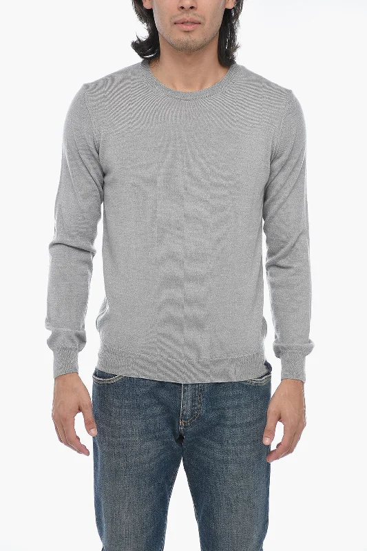 Men's lightweight sweatshirt-North Sails Wool Crewneck Pullover